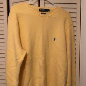 Light yellow Polo sweater